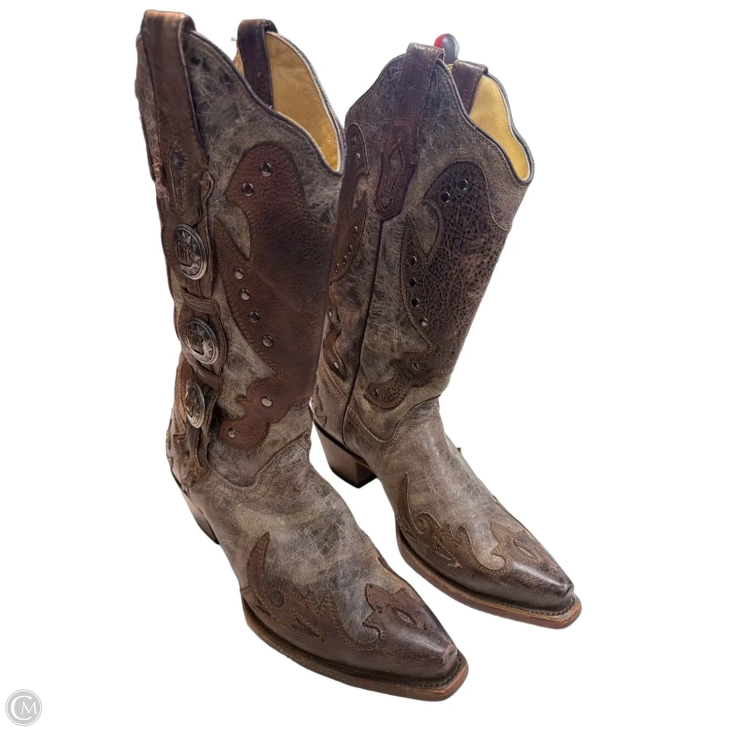Boots Western By Corral In Brown, Size: 9