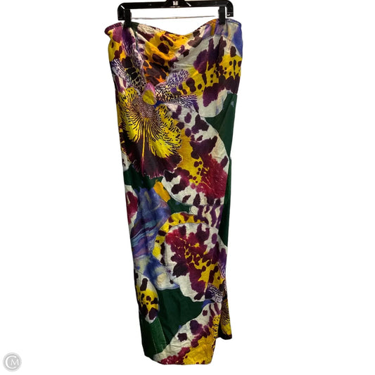 Dress Casual Maxi By Anthropologie In Multi-colored, Size: Xl