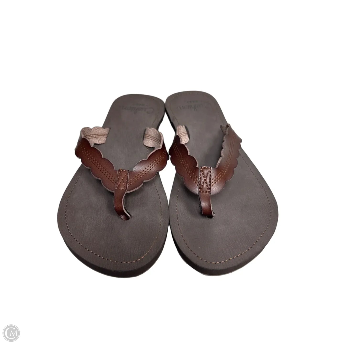 Sandals Flats By Reef In Brown, Size: 8