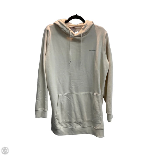 Sweatshirt Hoodie By Columbia In Cream, Size: Xl