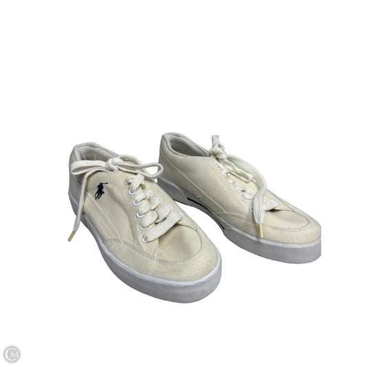 Shoes Flats By Polo Ralph Lauren In Cream, Size: 8.5