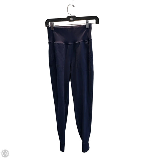 Athletic Pants By Under Armour In Navy, Size: Xs