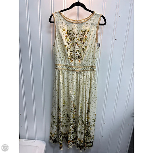 Dress Casual Maxi By Max Studio In Multi-colored, Size: L