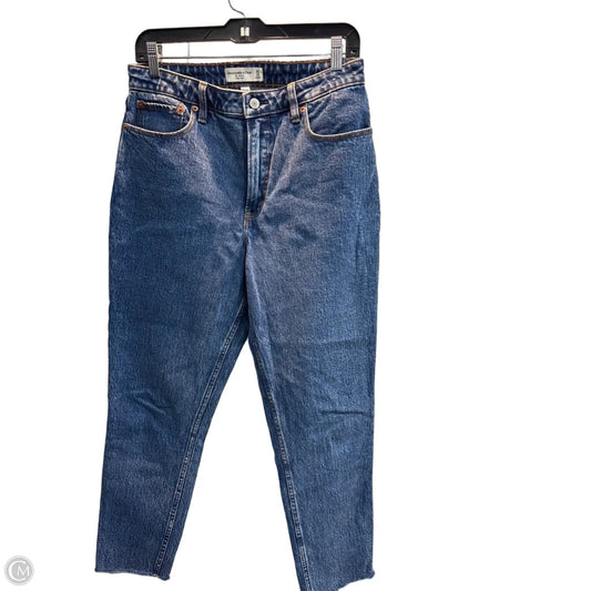 Jeans Skinny By Abercrombie And Fitch In Blue Denim, Size: 10