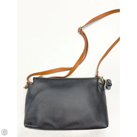 Crossbody Leather By Valentina, Size: Medium