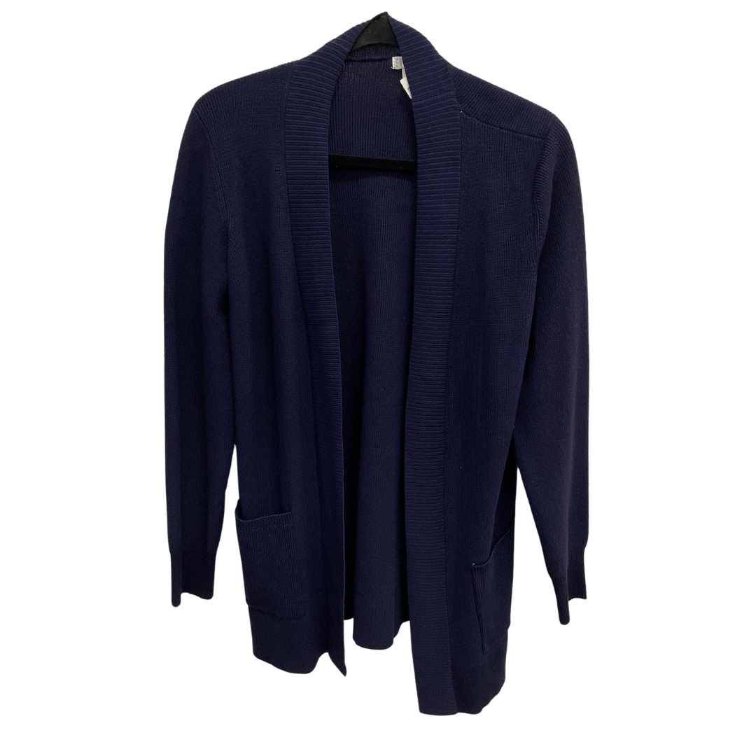 Sweater Cardigan By Spense In Navy, Size: L