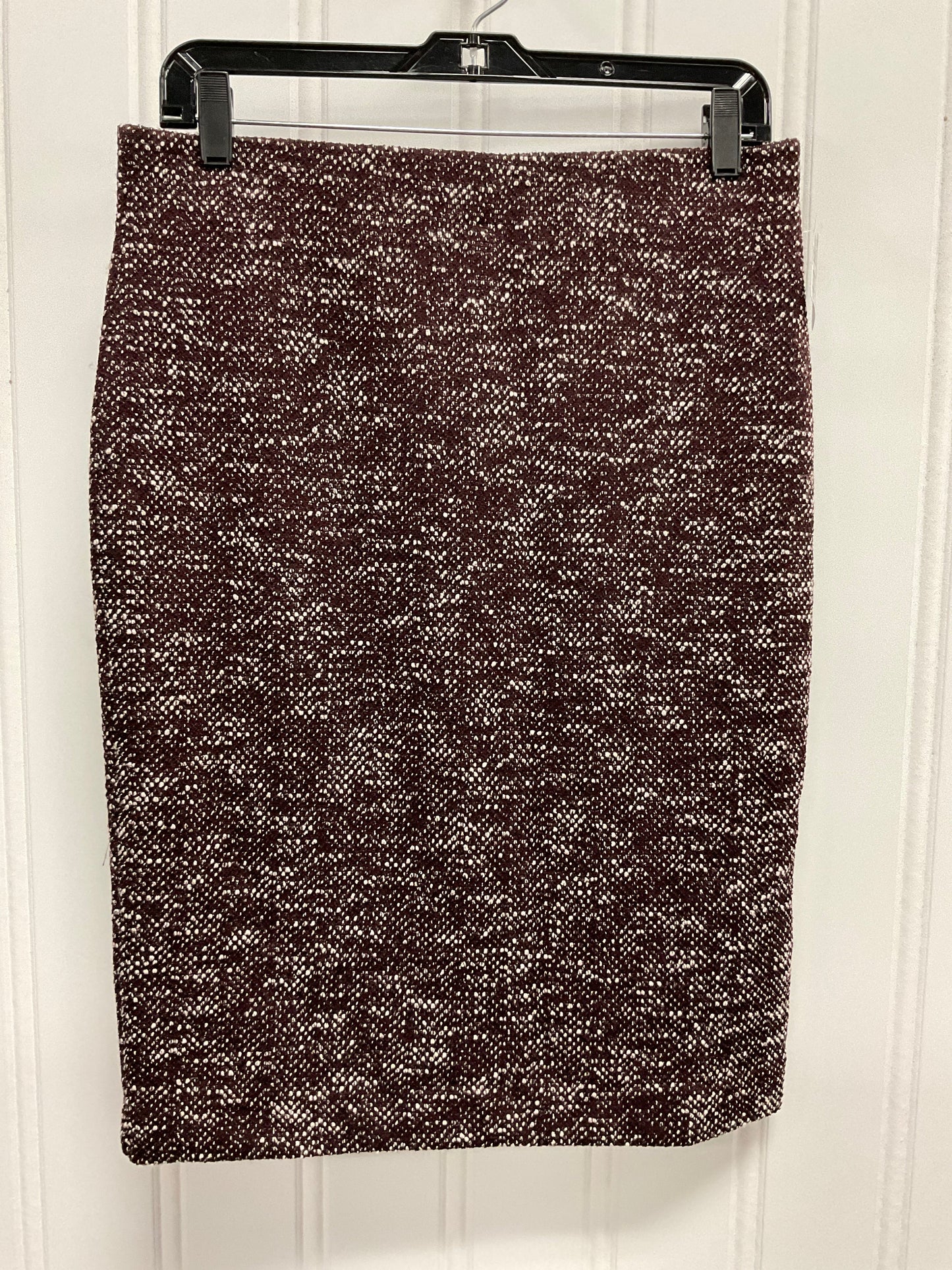 Skirt Midi By Ann Taylor In Red, Size: 8