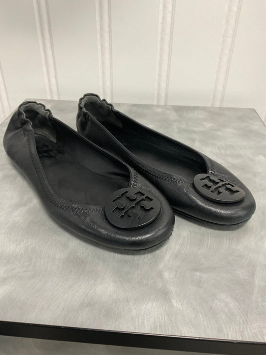 Shoes Flats By Tory Burch In Black, Size: 8