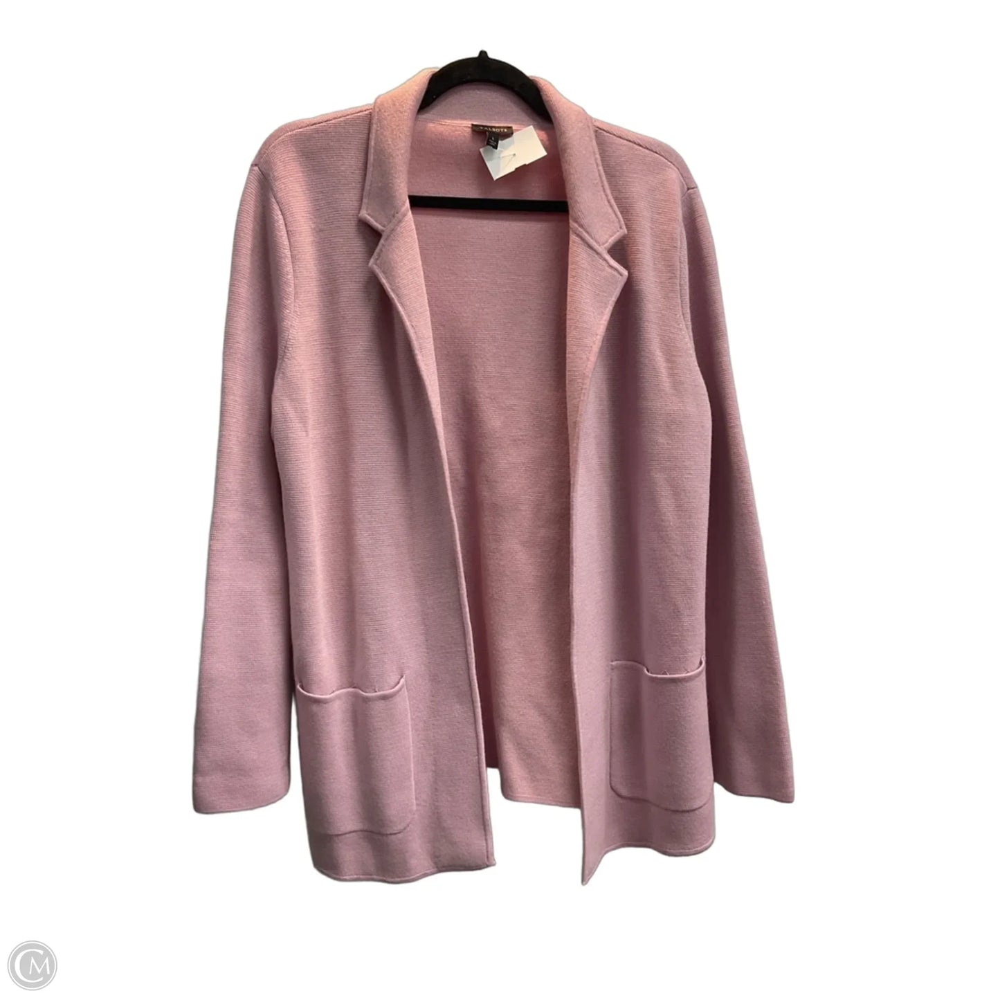 Cardigan By Talbots In Pink, Size: L