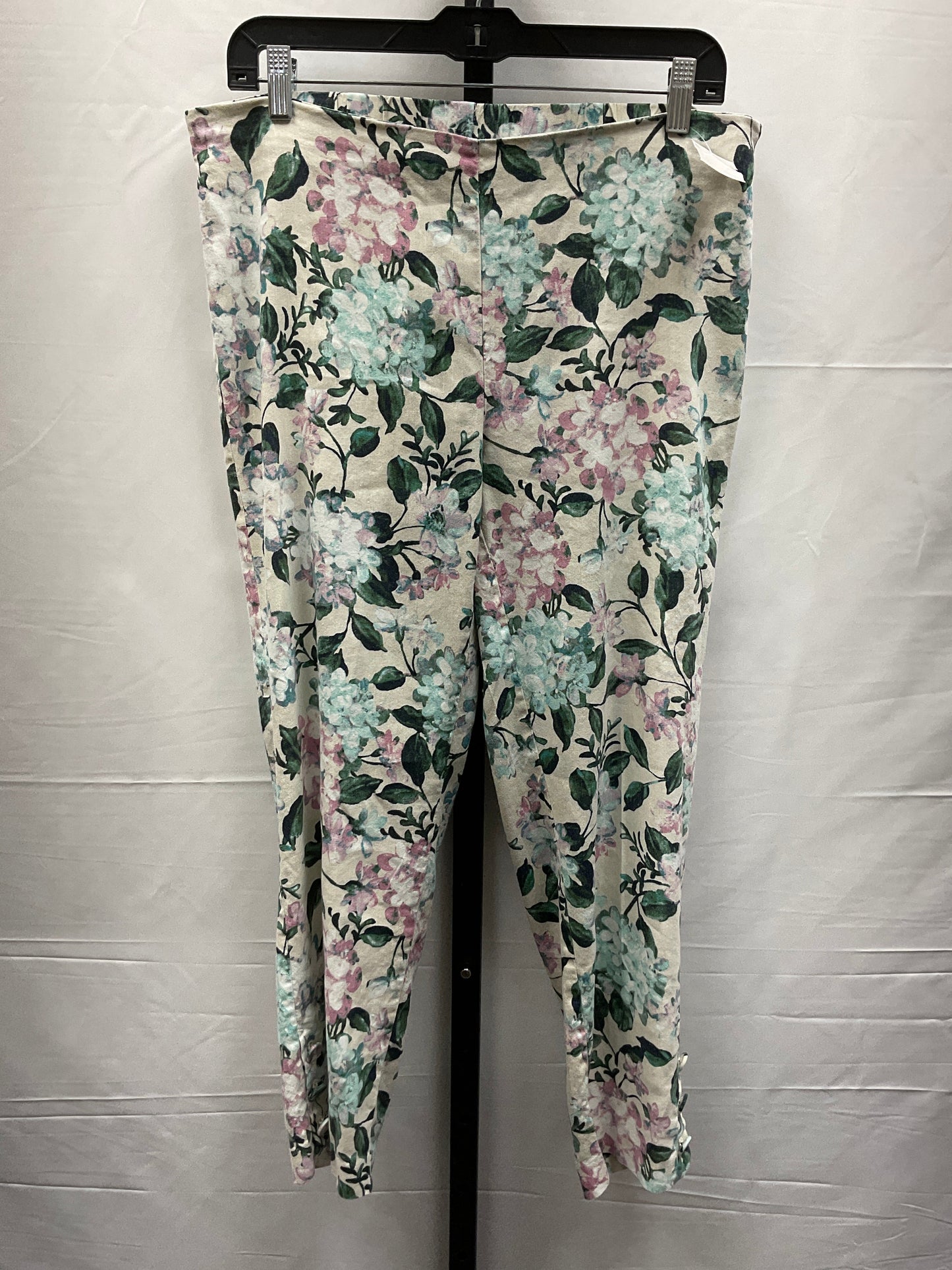 Floral Print Pants Other J. Jill, Size M