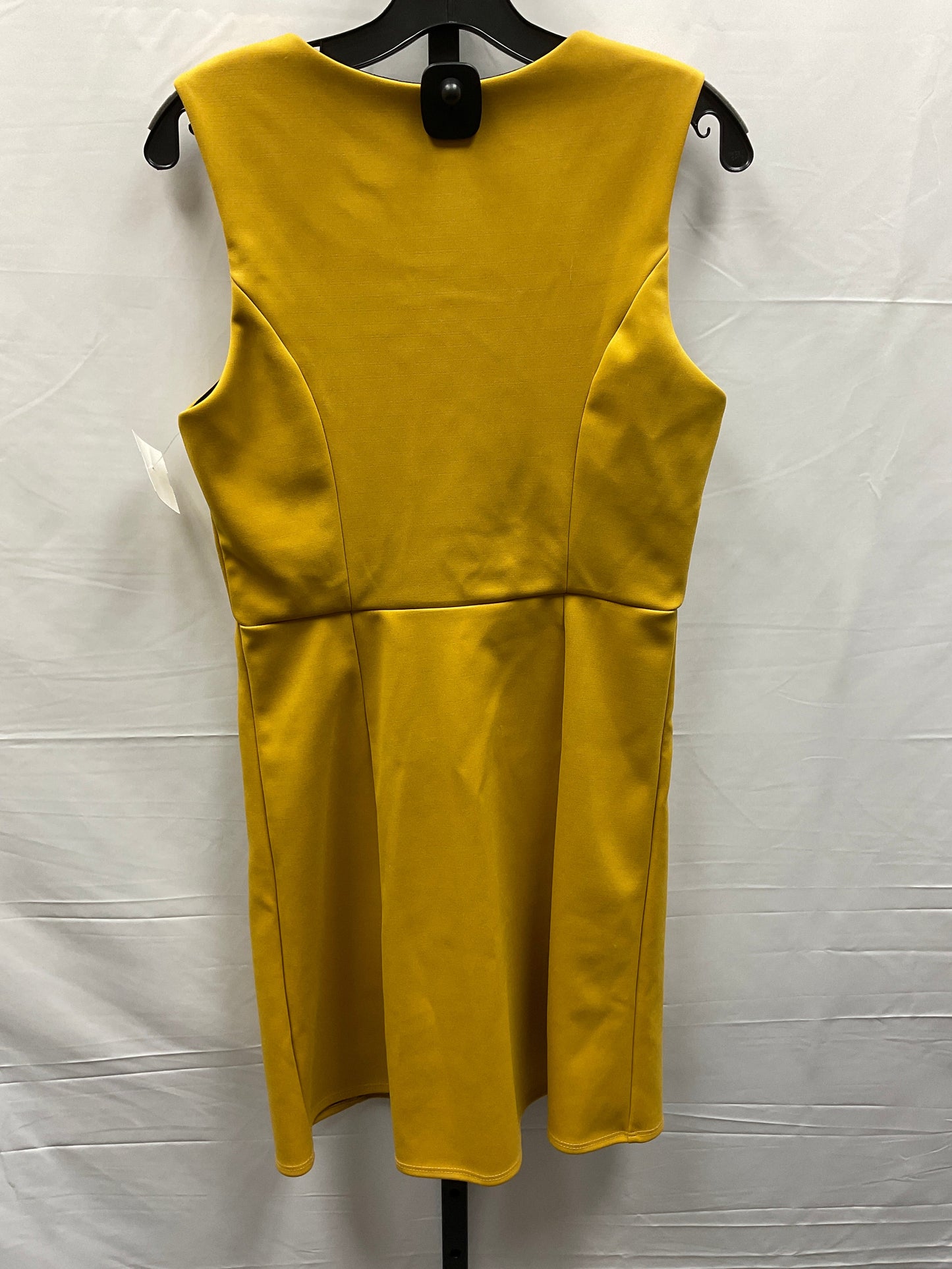 Yellow Dress Casual Midi Asos, Size M