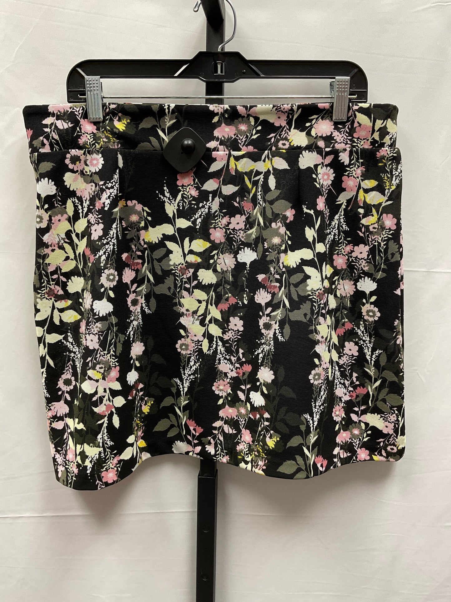 Floral Print Skirt Mini & Short Inc, Size 14