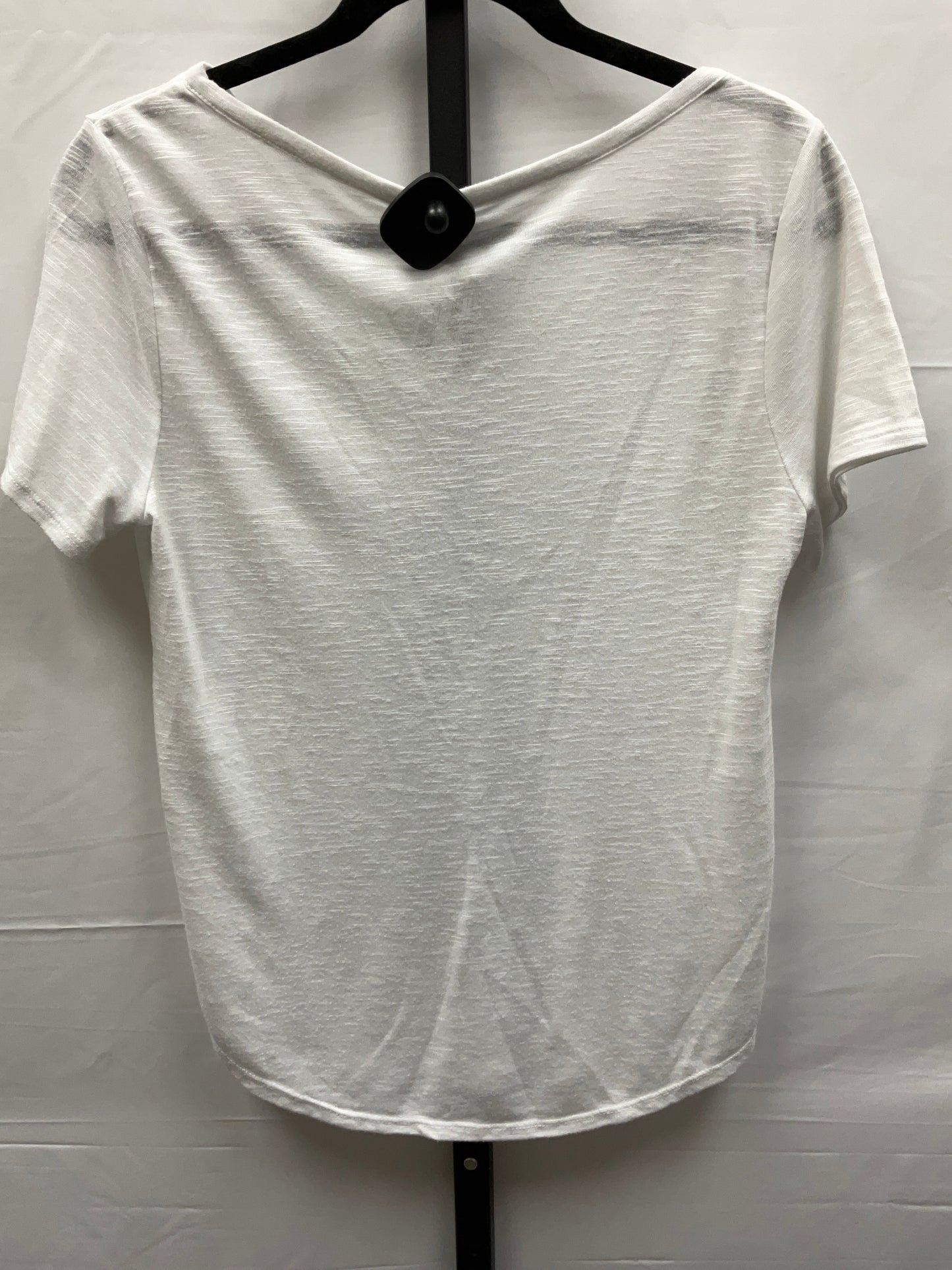 White Top Short Sleeve Soho Design Group, Size M