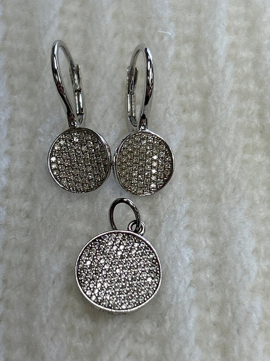 Earrings Sterling Silver By Clothes Mentor  Size: 03 Piece Set