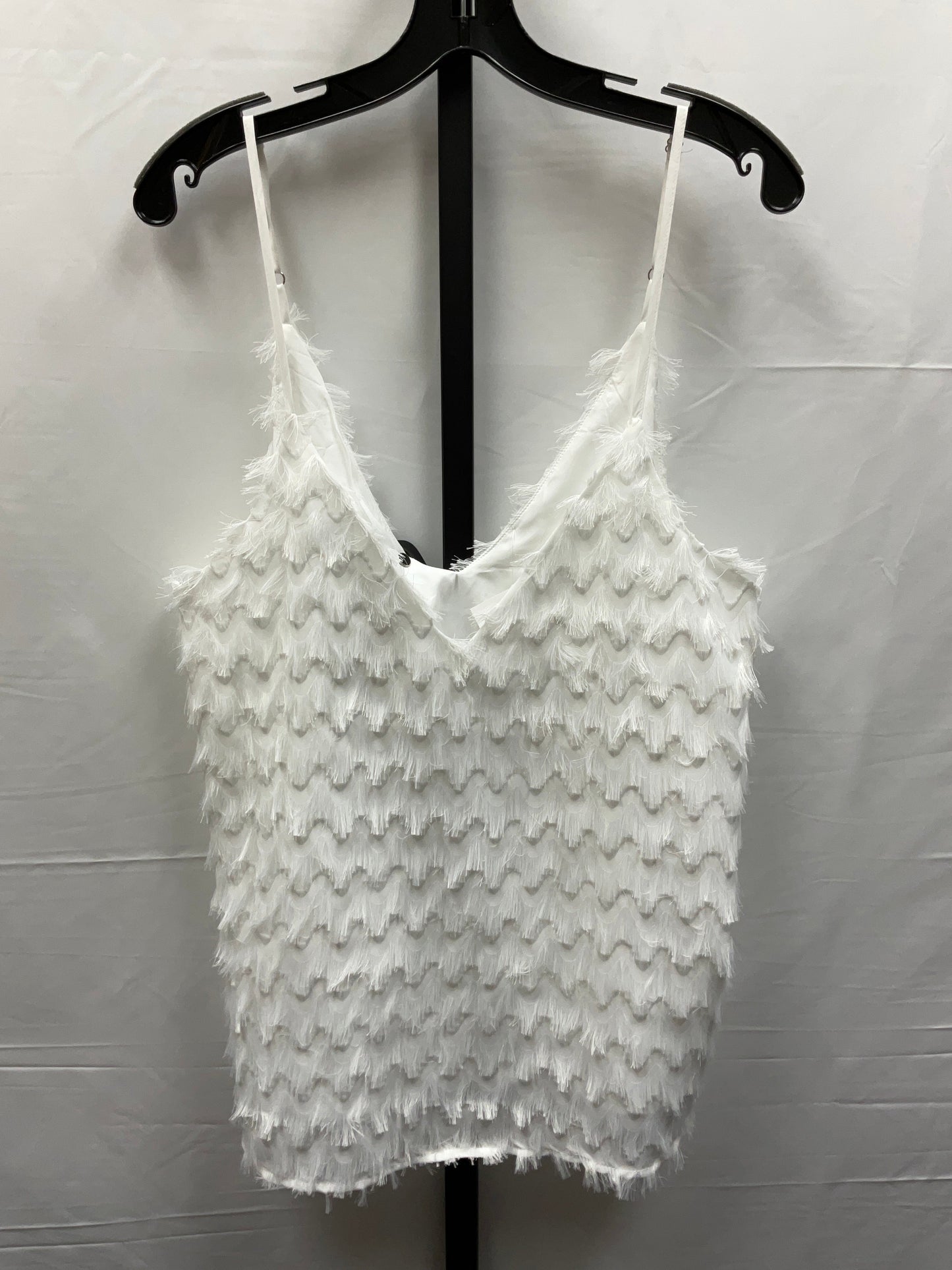 White Top Sleeveless Cupshe, Size L