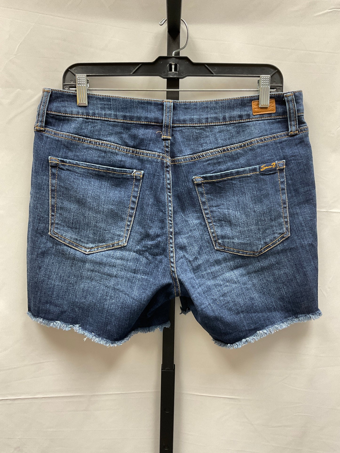 Blue Denim Shorts Seven 7, Size 10