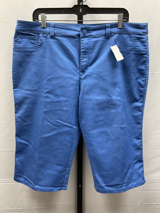 Blue Shorts Christopher And Banks, Size 16