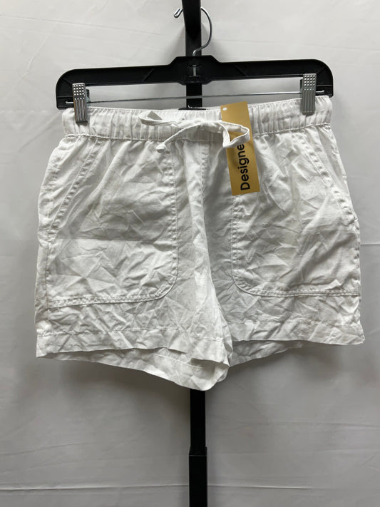White Shorts Designer Tahari By Arthur Levine, Size Xs
