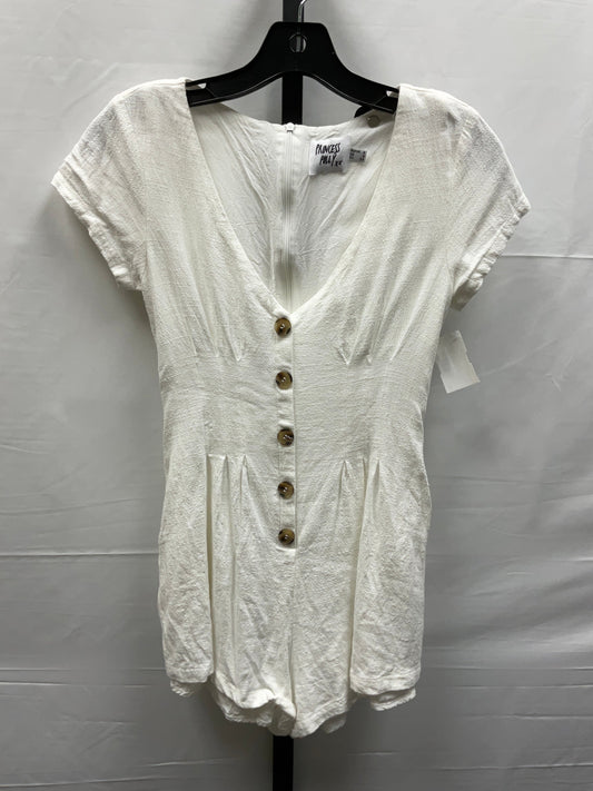 White Romper Clothes Mentor, Size Xs