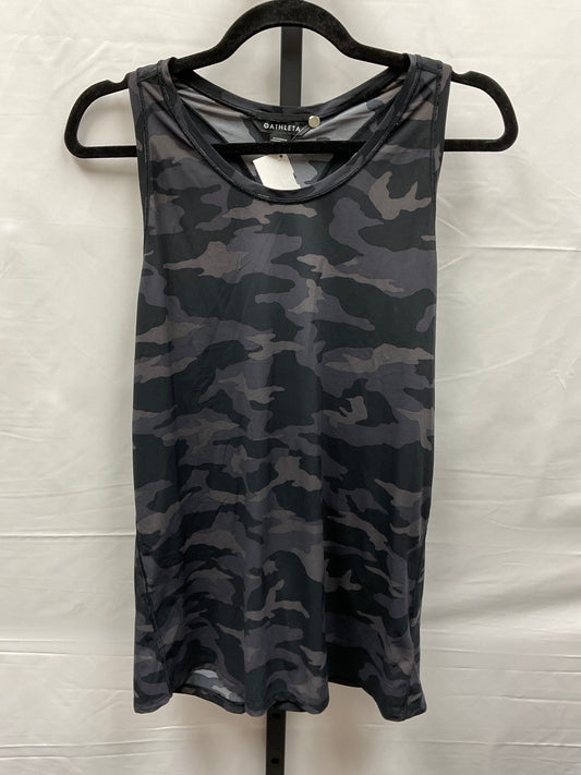 Camouflage Print Athletic Tank Top Athleta, Size 2x