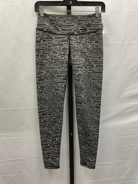 Black & Grey Athletic Leggings Lucy, Size S