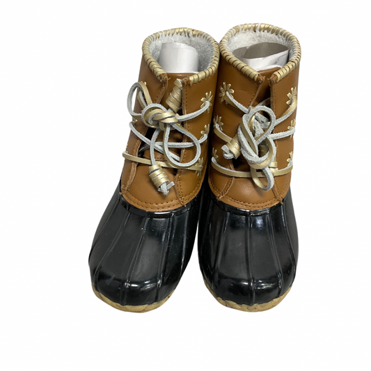 Boots Snow By Jack Rogers In Black & Brown, Size: 7