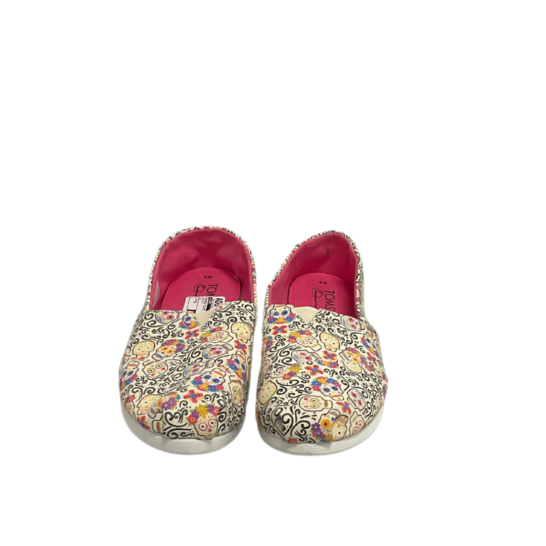 Shoes Flats By Toms In Multi-colored, Size: 8