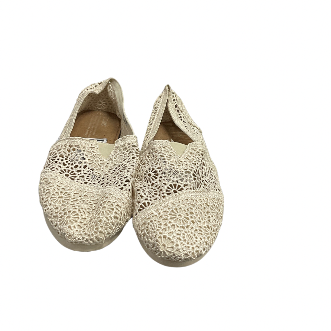 Shoes Flats By Toms In Beige, Size: 8.5