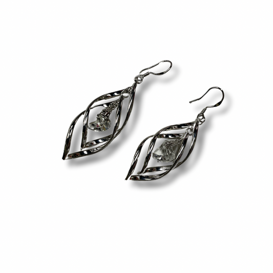 Earrings Sterling Silver By Clothes Mentor, Size: 02 Piece Set