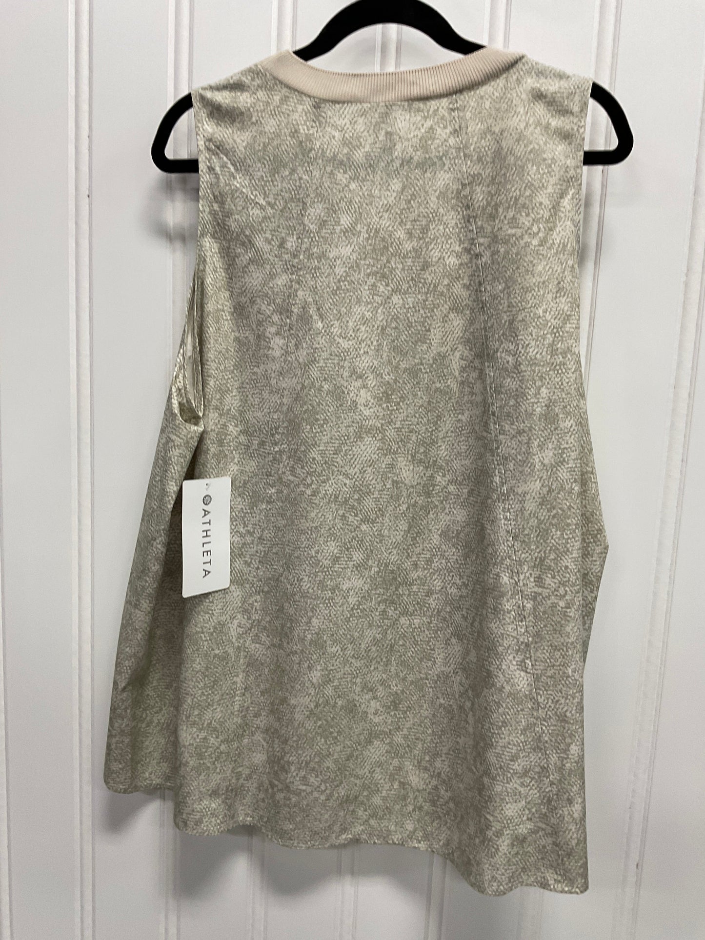 Athletic Tank Top By Athleta In Grey, Size: 2x