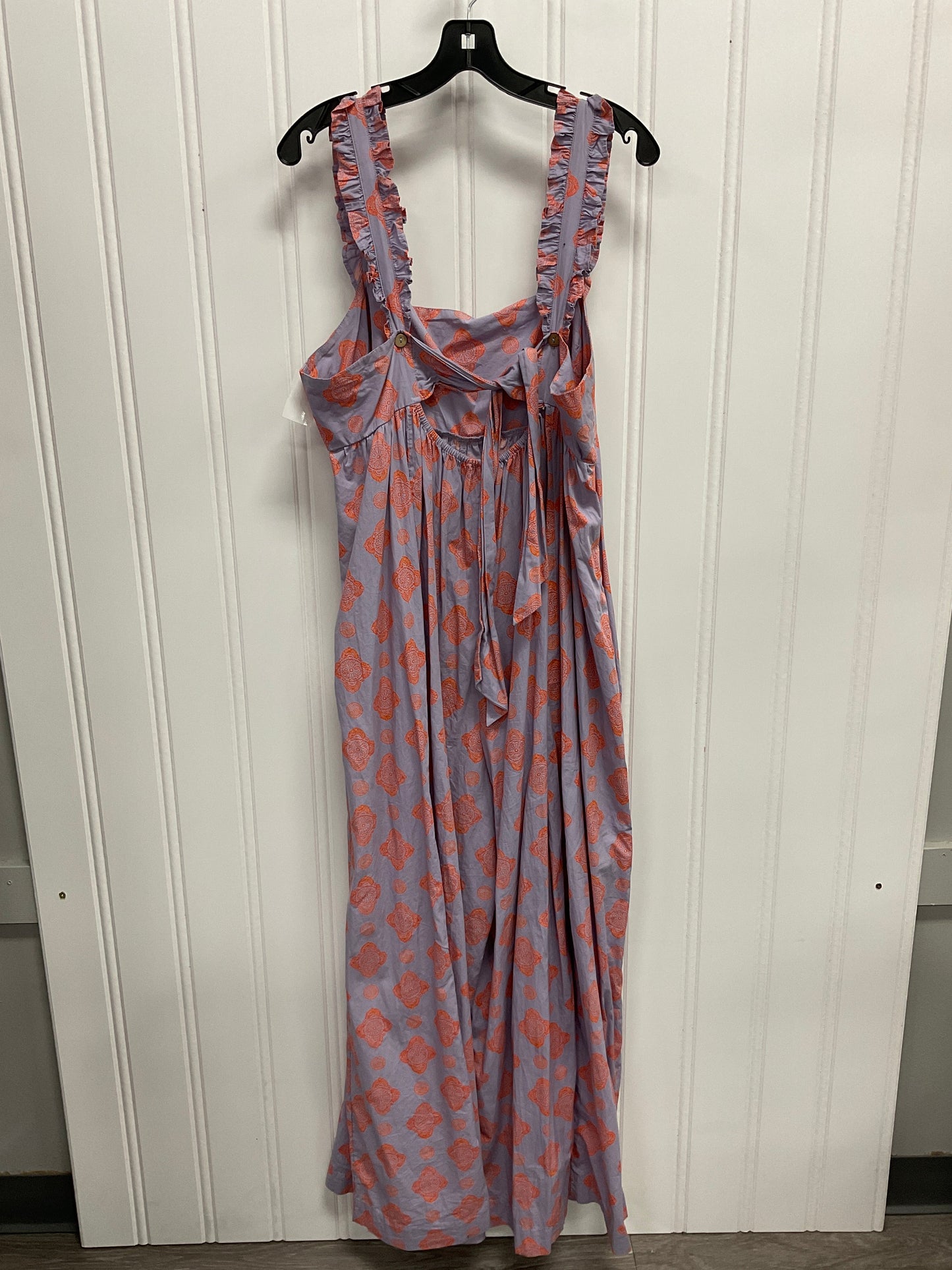 Overalls By Free People In Orange & Purple, Size: L