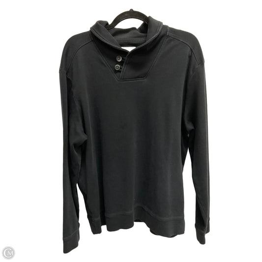 Sweatshirt Collar By Tommy Bahama In Black, Size: L