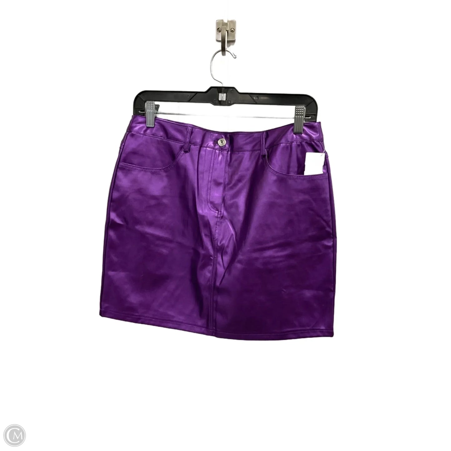Skirt Mini & Short By Clothes Mentor In Purple, Size: M