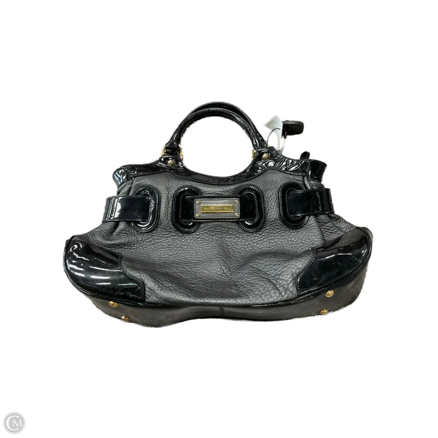 Handbag Leather By Cma, Size: Medium