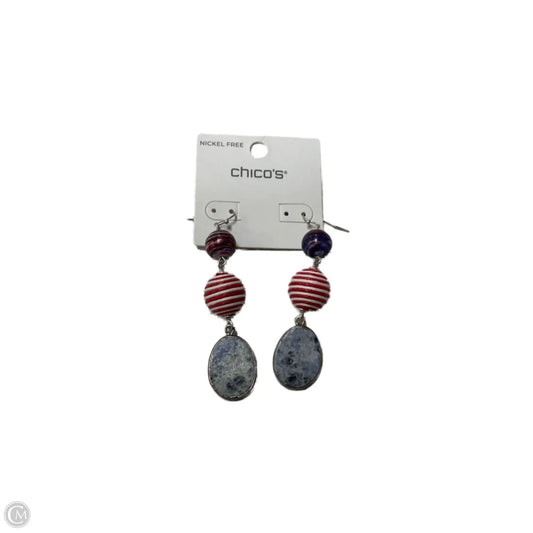 Earrings Dangle/drop By Chicos, Size: 02 Piece Set