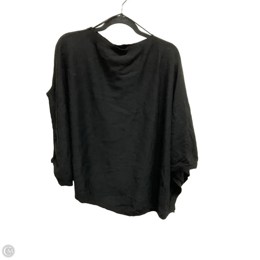 Poncho By Peter Nygard In Black, Size: Osfm