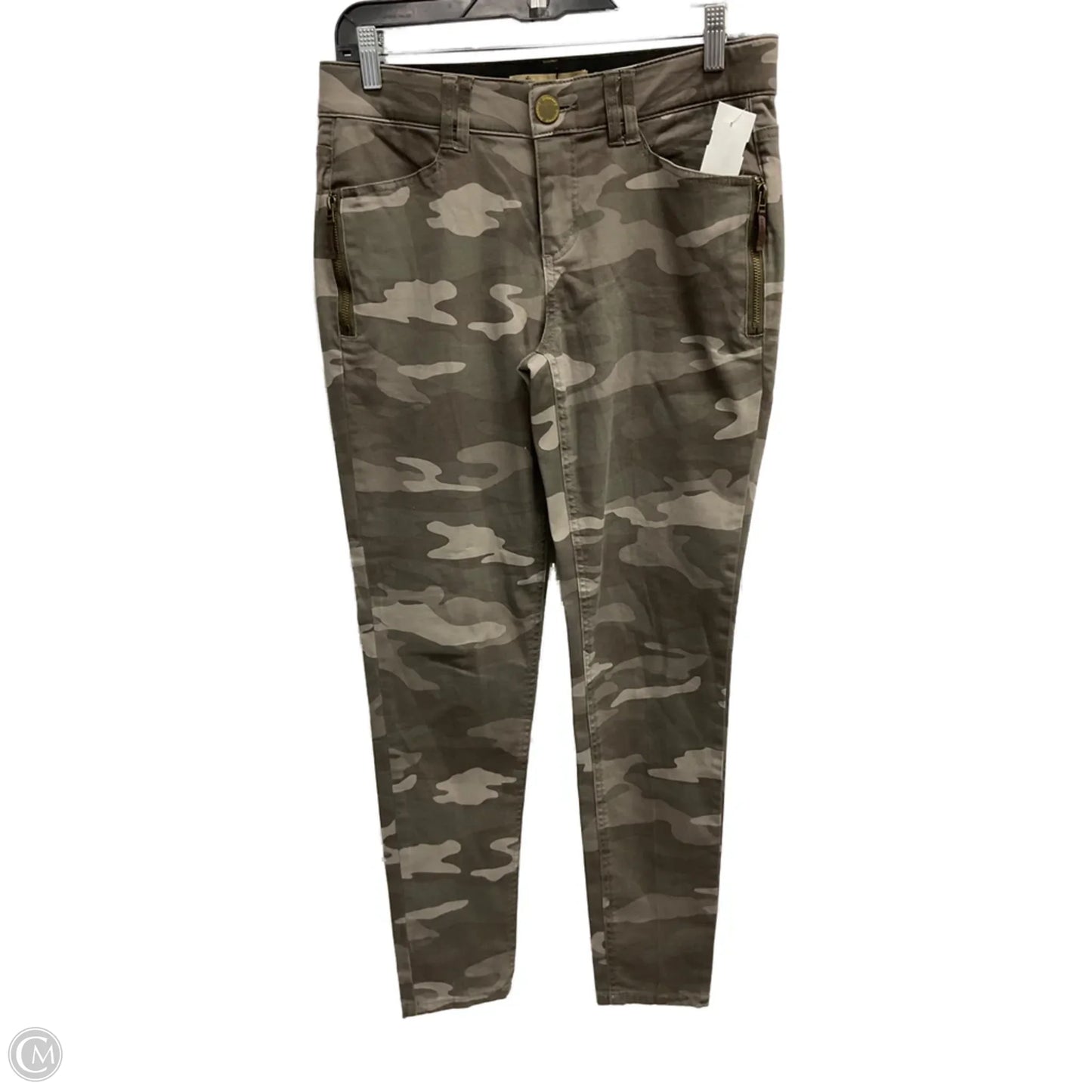 Jeans Skinny By Democracy In Camouflage Print, Size: 6