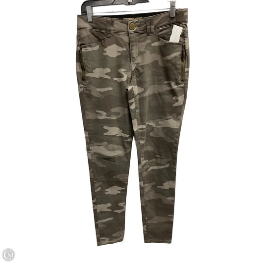 Jeans Skinny By Democracy In Camouflage Print, Size: 6
