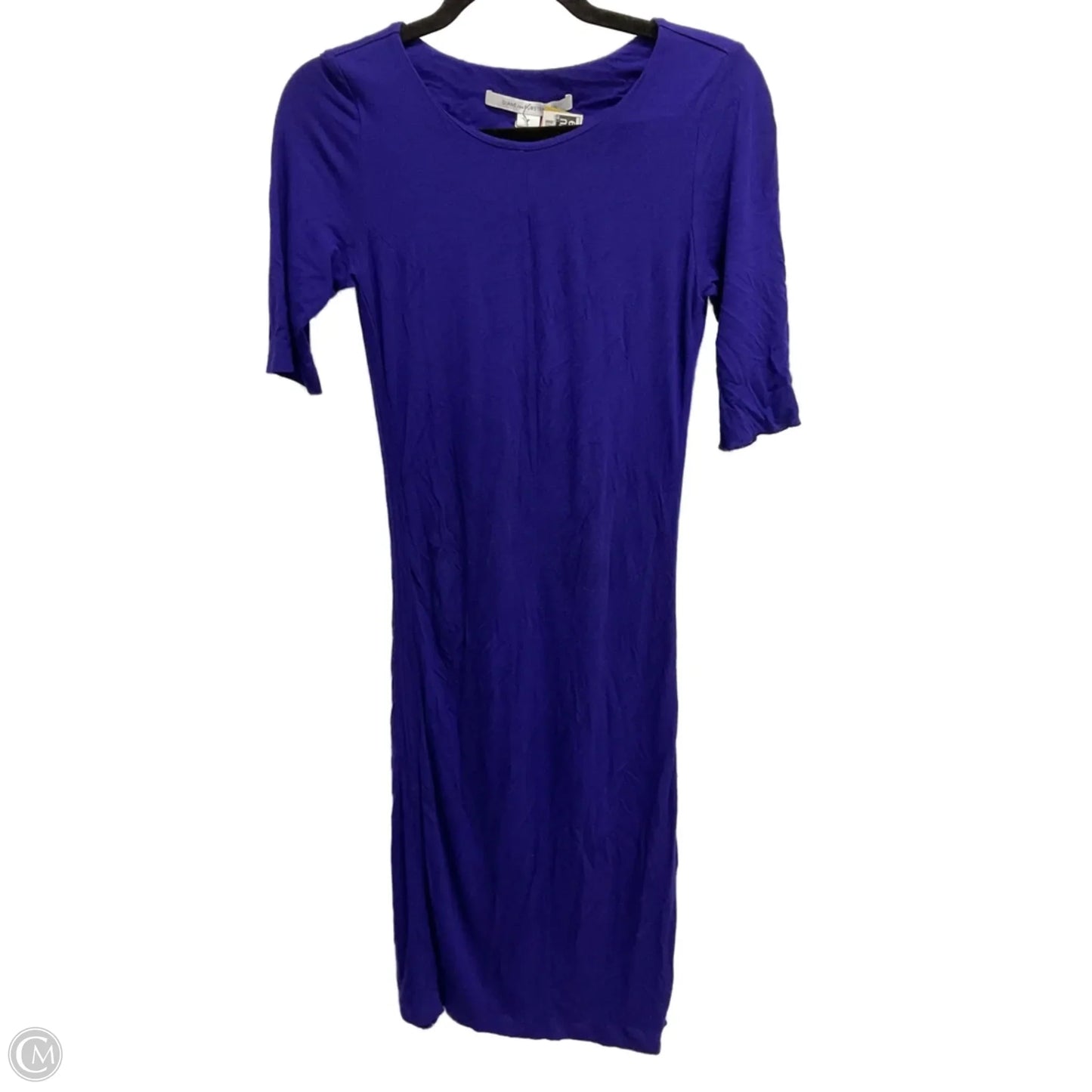 Dress Designer By Diane Von Furstenberg In Blue, Size: Xsp