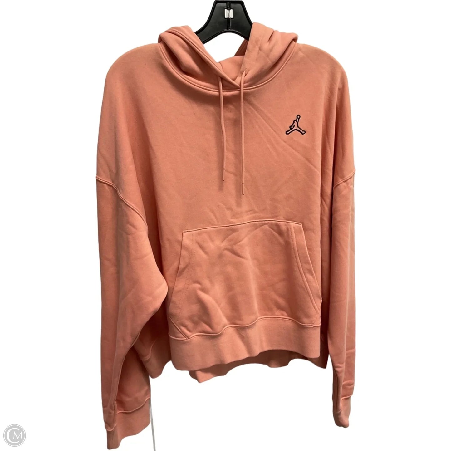 Sweatshirt Luxury Designer By Jordan In Pink, Size: 1x