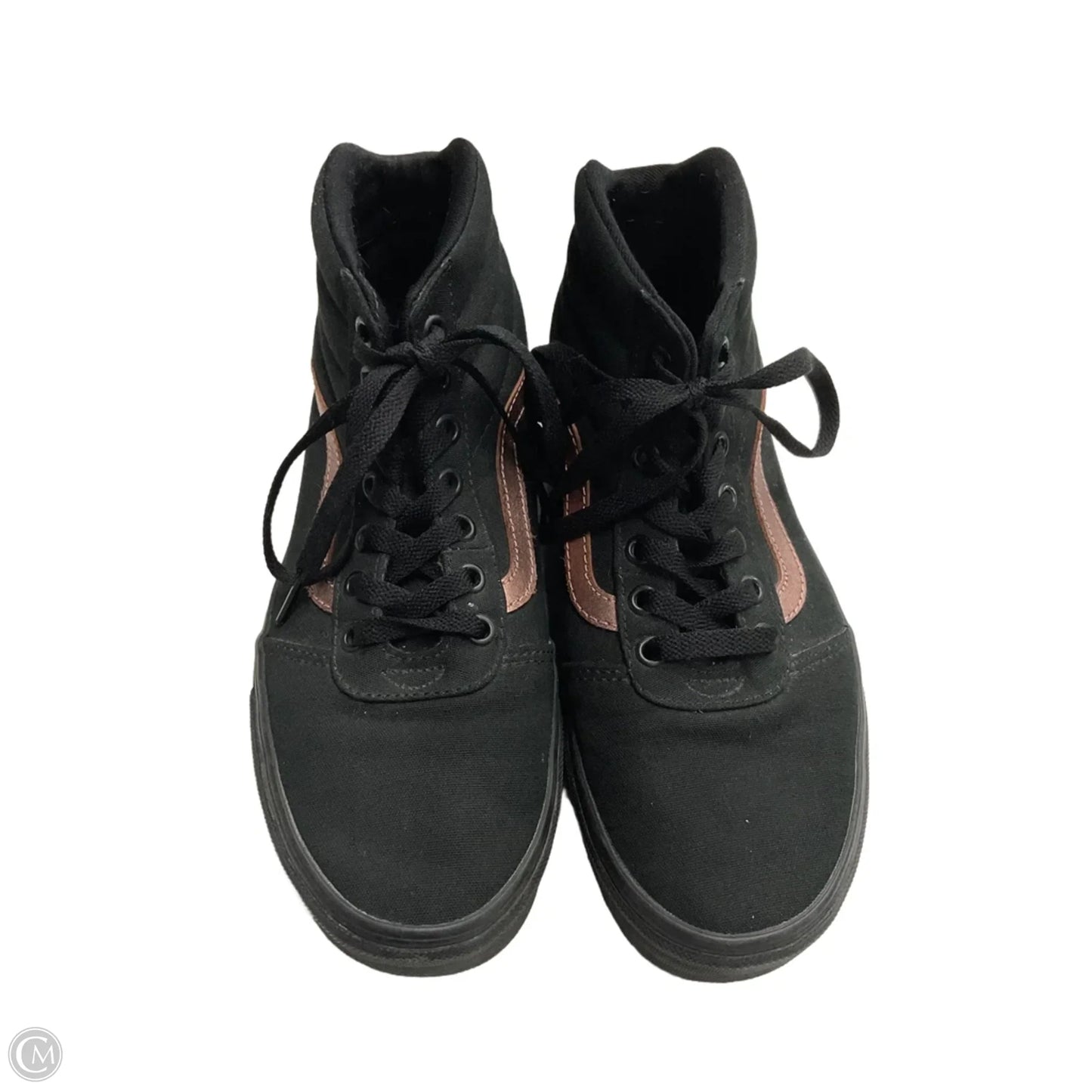 Shoes Sneakers By Vans In Black, Size: 8.5