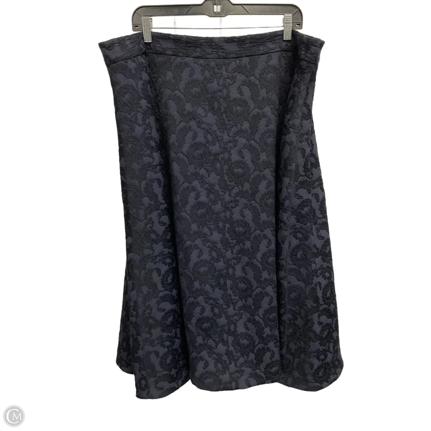 Skirt Maxi By Halogen In Navy, Size: 2x