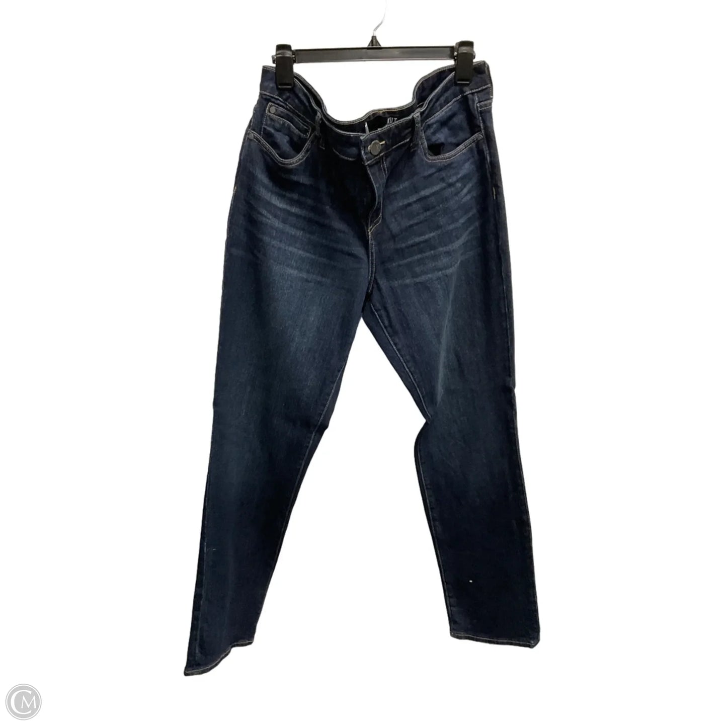 Jeans Boyfriend By Kut In Blue, Size: 14