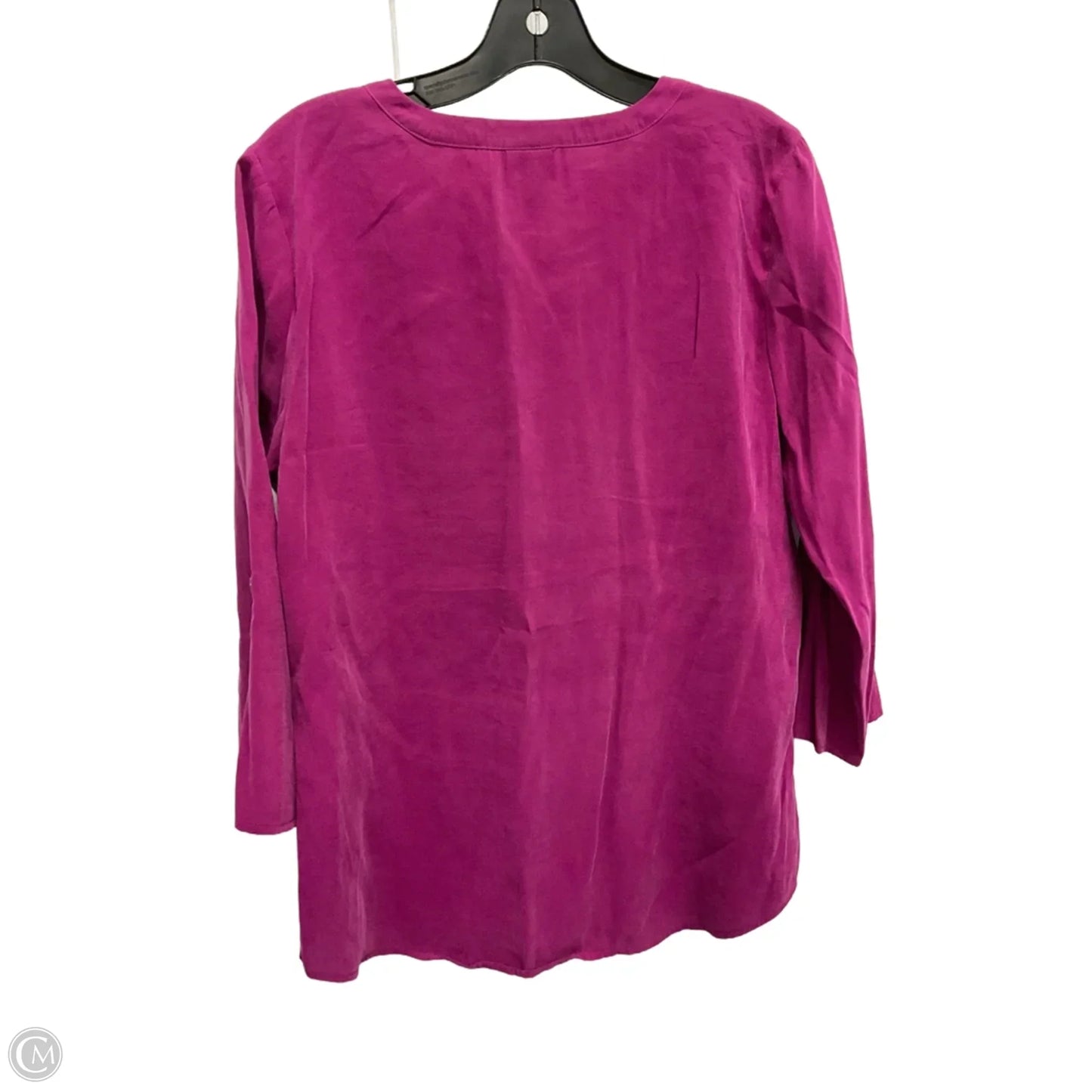Top Long Sleeve By Chicos In Pink, Size: M