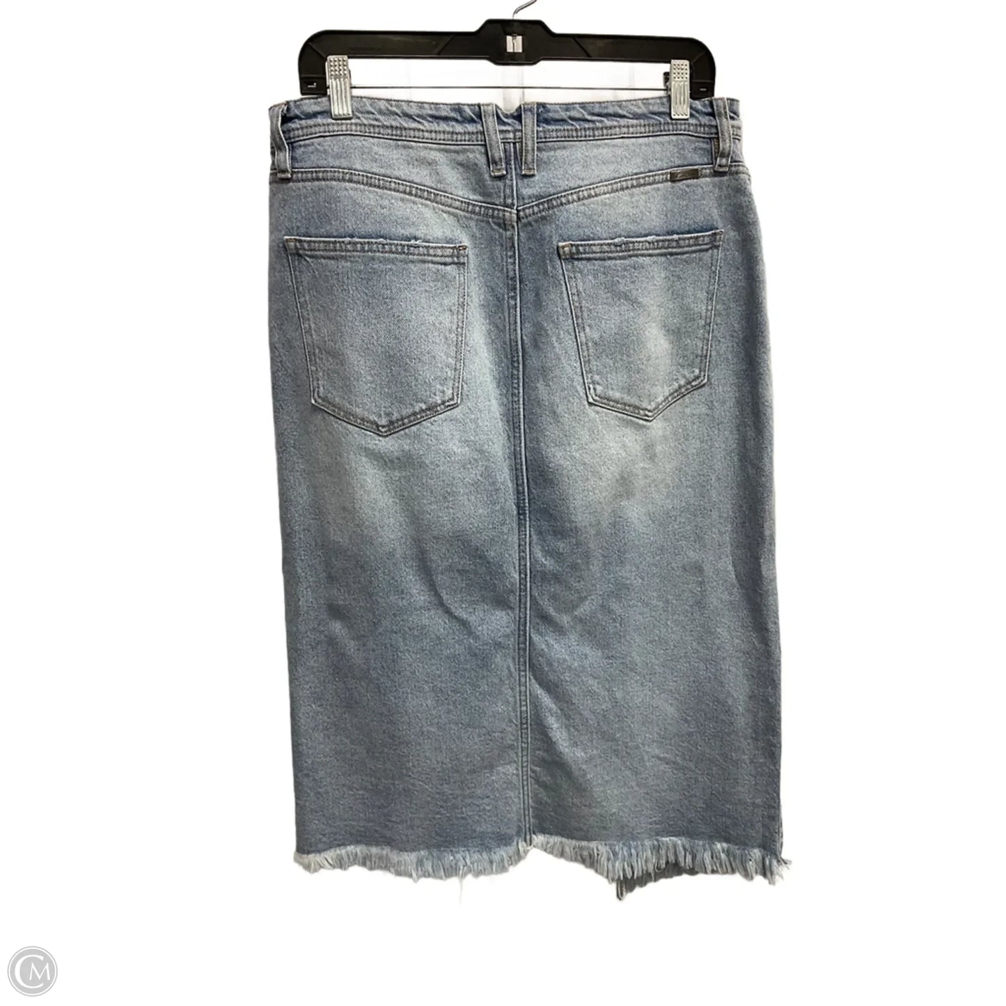 Skirt Midi By Kancan In Blue Denim, Size: 16