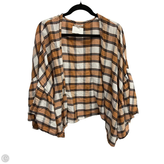 Bolero By Maurices In Plaid Pattern, Size: Osfm