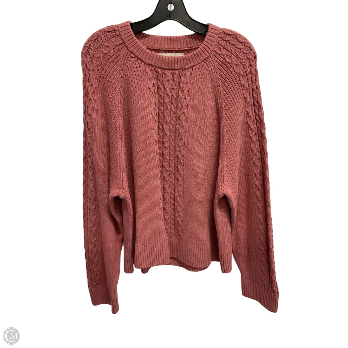 Sweater By Loft In Pink, Size: Xl