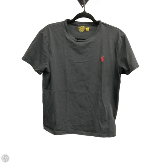Top Short Sleeve Basic By Polo Ralph Lauren In Black, Size: L