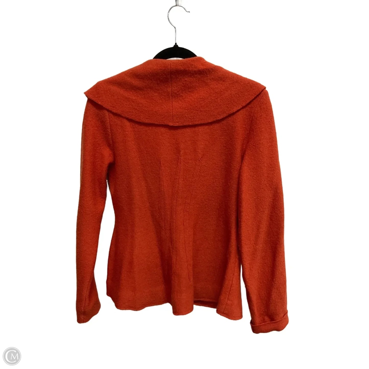 Jacket Moto By Anthropologie In Orange, Size: L