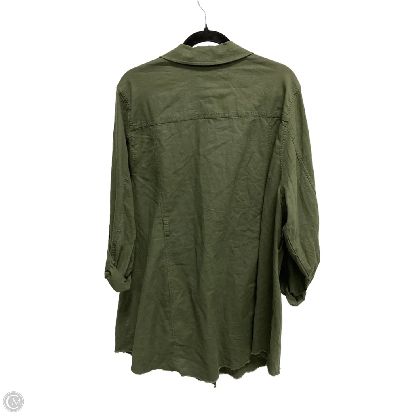 Jacket Other By Torrid In Green, Size: 3x